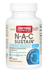 Jarrow Formulas N-A-C Sustain 600 mg - Antioxidant- 60 Tablet - Supports Liver & Lung Function - Precursor to Glutathione 3738