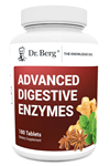 Dr. Berg Advanced Digestive Enzymes with Apple Cider Vinegar - Includes Digestive Health Ingredients Like Betaine Hydrochloride (HCI), Ginger Root & Peppermint Leaf - 180 Tablets.3953