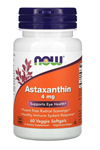 NOW Foods Astaxanthin 4mg  60 Veg Softgels.Usa Menşei.OZELSPORCUGIDALARIN'DAN.3939